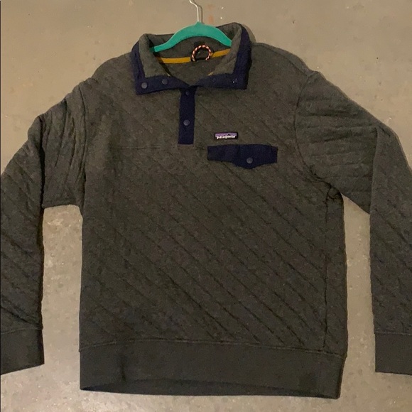 Patagonia quilt-snap pullover